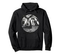 Bigfoot Alien Loch Ness Monster Mythical Creatures UFOs Pullover Hoodie