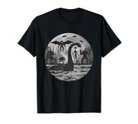 Bigfoot Alien Loch Ness Monster Mythical Creatures UFOs T-Shirt