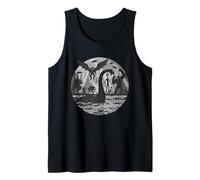Bigfoot Alien Loch Ness Monster Mythical Creatures UFOs Tank Top