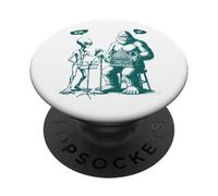 Bigfoot & Alien Pipe Organ Bruh 67 Funny Six Seven Meme PopSockets Adhesive PopGrip