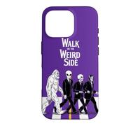Bigfoot Alien Skeleton Crossing the Road Weird Halloween Case for iPhone 16 Pro