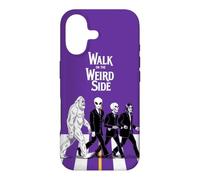 Bigfoot Alien Skeleton Crossing the Road Weird Halloween Case for iPhone 17