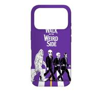 Bigfoot Alien Skeleton Crossing the Road Weird Halloween Case for iPhone 17 Pro
