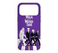 Bigfoot Alien Skeleton Crossing the Road Weird Halloween Case for iPhone 17 Pro Max