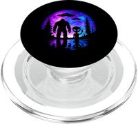 Bigfoot Alien UFOs Spaceship Moon Sasquatch Extraterrestrial PopSockets PopGrip for MagSafe