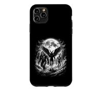 Bigfoot Alien Winged Creature Full Moon Forest Path Case for iPhone 11 Pro Max