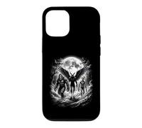 Bigfoot Alien Winged Creature Full Moon Forest Path Case for iPhone 12/12 Pro