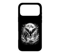Bigfoot Alien Winged Creature Full Moon Forest Path Case for iPhone 17 Pro Max