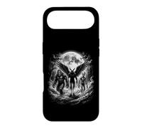 Bigfoot Alien Winged Creature Full Moon Forest Path Case for iPhone Air