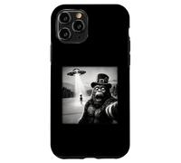 Bigfoot Aliens UFO St Patricks Day Funny Selfie Case for iPhone 11 Pro