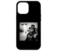 Bigfoot Aliens UFO St Patricks Day Funny Selfie Case for iPhone 12 Pro Max