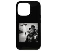 Bigfoot Aliens UFO St Patricks Day Funny Selfie Case for iPhone 13 Pro