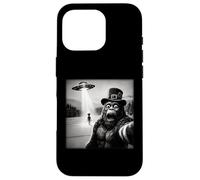 Bigfoot Aliens UFO St Patricks Day Funny Selfie Case for iPhone 16 Pro