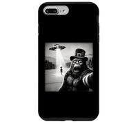 Bigfoot Aliens UFO St Patricks Day Funny Selfie Case for iPhone 7 Plus/8 Plus