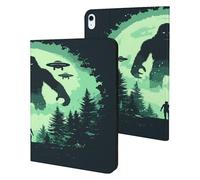 Bigfoot And Aliens Slim Tablet Cases Compatible with iPad Series Without Pencil Holder Protective Cover Compatible with ipad Air5/air4 (10.9in) /ipad Pro 2018(11in)
