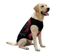Bigfoot and Moon Dog Cooling Vest Summer Shirts Cute Pullover Pet Clothes for Large Puppy