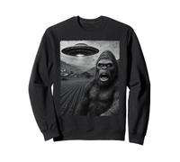 Bigfoot Area 51 UFO Encounter Selfie Sweatshirt
