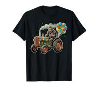 Bigfoot Balloon Autism Awareness Tractor Autistic Kids Boys T-Shirt