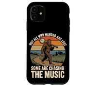 Bigfoot Banjo Player Not All Who Wander Are Lost Country Case for iPhone 11