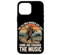 Bigfoot Banjo Player Not All Who Wander Are Lost Country Case for iPhone 16 Pro Max