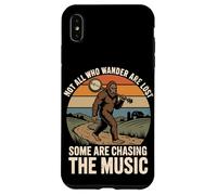 Bigfoot Banjo Player Not All Who Wander Are Lost Country Case for iPhone XS Max