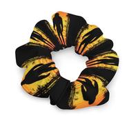 Bigfoot Believe Trendy Scrunchies Hair for Women Classic Elastic Thick Ponytail Holders Hair Bands