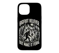 Bigfoot Believer But Make It Feral Wilderness Case for iPhone 15