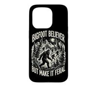 Bigfoot Believer But Make It Feral Wilderness Case for iPhone 15 Pro