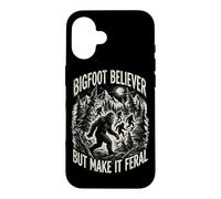 Bigfoot Believer But Make It Feral Wilderness Case for iPhone 16