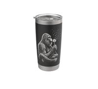 Bigfoot Blowing Wishes, Dandelion, Nature Lover Stainless Steel Insulated Tumbler