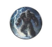Bigfoot Braving Thunders Cute Fridge Magnets Metal Colorful Refrigerator Magnet Office Home Decor