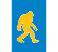 BIGFOOT - CALIFORNIA - BLUE AND GOLD | Premium Lined Journal | 6" × 9" | Soft Cover | 120+ Pages | State Flag Edition: A High-Quality State Notebook - Ideal for School, Work, or Everyday Notes