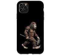 Bigfoot Carrying Sledgehammer Sasquatch Builder Construction Case for iPhone 11 Pro Max