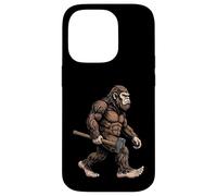 Bigfoot Carrying Sledgehammer Sasquatch Construction Worker Case for iPhone 14 Pro