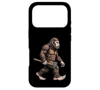 Bigfoot Carrying Sledgehammer Sasquatch Construction Worker Case for iPhone 17 Pro