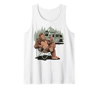 Bigfoot Chilling at The Campsite RV Life Tank Top