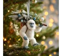 Bigfoot Christmas Ornament - Myth Meets Holiday Magic,Funny Sasquatch Holiday Decor for Christmas Tree, Unique 2026 Wildlife Wonders Collection Ornament Lovers and Collectors (B)