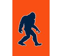 BIGFOOT - COLORADO - ORANGE AND BLUE | Premium Lined Journal | 6" × 9" | Soft Cover | 120+ Pages | State Flag Edition: A High-Quality State Notebook - Ideal for School, Work, or Everyday Notes