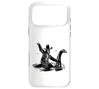 Bigfoot Cowboy Riding On Nessie -Sasquatch Loch Ness Monster Case for iPhone 17 Pro Max