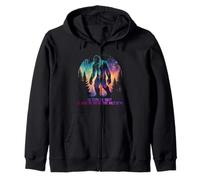 Bigfoot Creature Mythological Creatures Zip Hoodie