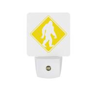 Bigfoot Crossing Funny Auto Sensor Night Light Plug in Wall