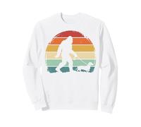 Bigfoot Dachshund Weiner Dog Retro Sweatshirt