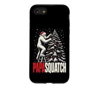 Bigfoot Dad Christmas Papasquatch Sasquatch Santa Hat Case for iPhone SE (2020) / 7/8