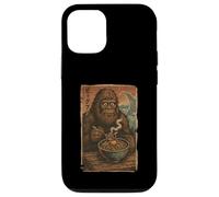 Bigfoot Donburi Series Funny Kawaii Ukiyo Eats Novelty Case for iPhone 12/12 Pro