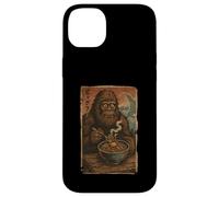 Bigfoot Donburi Series Funny Kawaii Ukiyo Eats Novelty Case for iPhone 14 Plus
