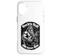 Bigfoot Electric Guitar Rock'n Roll Will Never Hide Rocker Case for iPhone 16 Plus