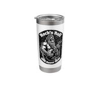 Bigfoot Electric Guitar Rock'n Roll Will Never Hide Rocker Stainless Steel Insulated Tumbler