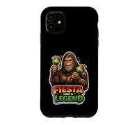 Bigfoot Fiesta Like A Legend Mexican Party Cinco De Mayo Case for iPhone 11