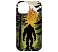 Bigfoot Figure Sasquatch | Silhouette in Mountain Forrest Case for iPhone 14