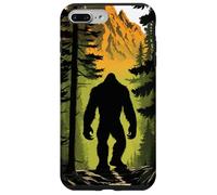 Bigfoot Figure Sasquatch | Silhouette in Mountain Forrest Case for iPhone 7 Plus/8 Plus